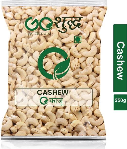 Goshudh Premium Quality Kaju (Cashew)-250gm (Pack Of 1) Cashews