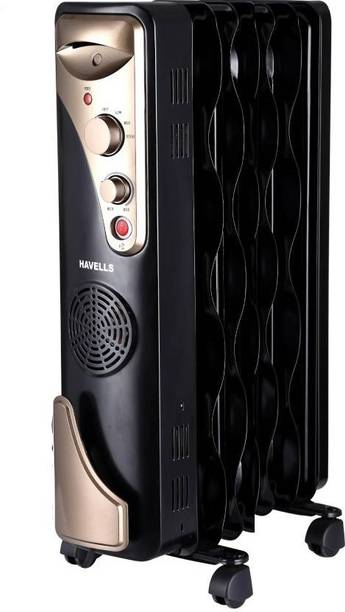 HAVELLS 7 fin wave black Oil Filled Room Heater