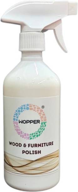 Wopper Wood and Furniture Polish|Mineral Oil Free|Gives glossy look &amp; lustrous finish Kitchen Cleaner