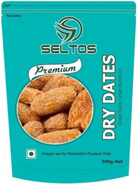 Seltos Natural Premium Yellow 500gms Dry Dates