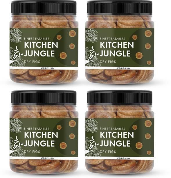 Kitchen Jungle Dry Figs (Anjeer) - Grade - Medium Size Figs