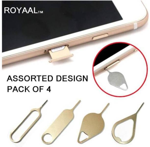 ROYAAL Mix Style Metal Mobile Phone Ejection Pin SIM Card Removing Pin for Android/iPhone and all sim phones Sim Adapter
