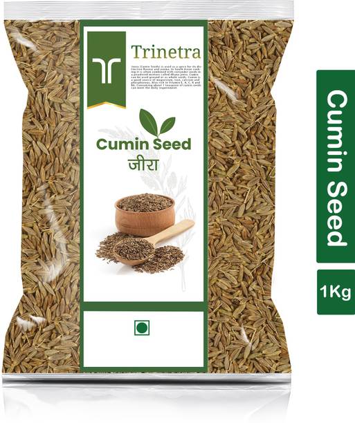 Trinetra Premium Quality Jeera (Cumin Seeds)-1Kg (Pack Of 1)