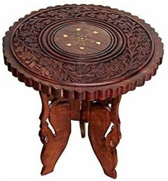 AG Shopee Wooden Side Table - Antique Handmade Coffee Table for Living Room & Bed Room Living & Bedroom Stool