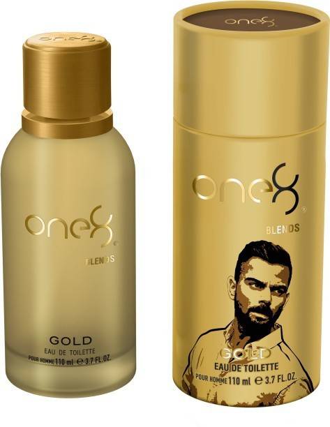 one8 by Virat Kohli Gold Blends 110ml EDT-Eau De Toilette Pour Home Perfume Body Spray  -  For Men & Women