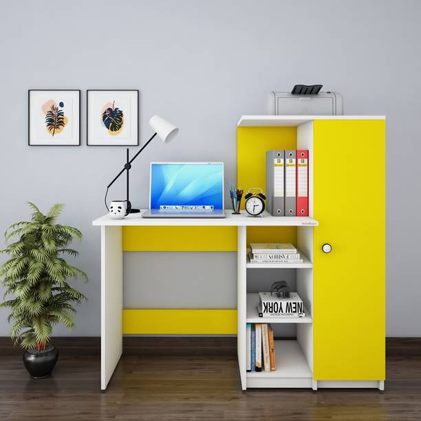 Woodbuzz Engineered Wood Study Table
