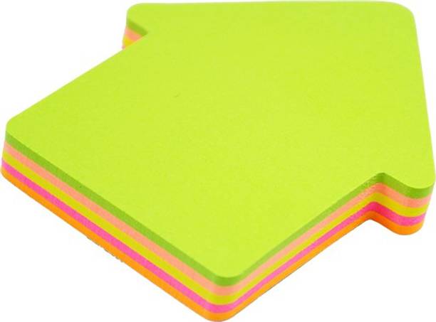 Levin Multicolor Sticky Notes Memo Pads Sticker Bookmark Marker Flags Sticker 100 Sheets Sticky Notes, 5 Colors
