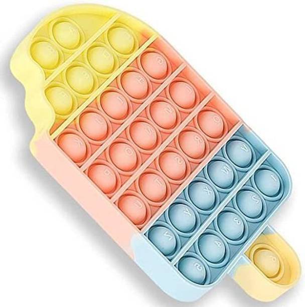 Aganta Popit Icecream Pop It Candy Fidget Toys For Kids Popets Kids Toys For Adults Stress Relief Toys Kids Joyful Toys Best Gift For Girls And Boys