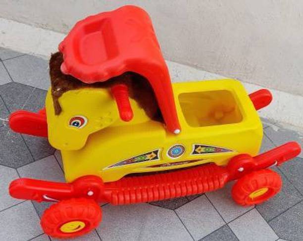 Smiley Bell Car Non Battery Operated Ride On