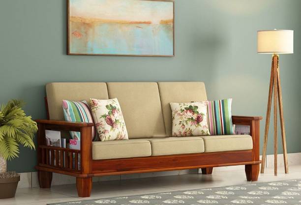 HANDWOODY Fabric 3 Seater  Sofa