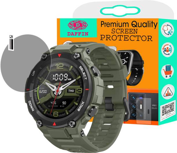 daffin Screen Guard for Huami Amazfit T-Rex Smartwatch .