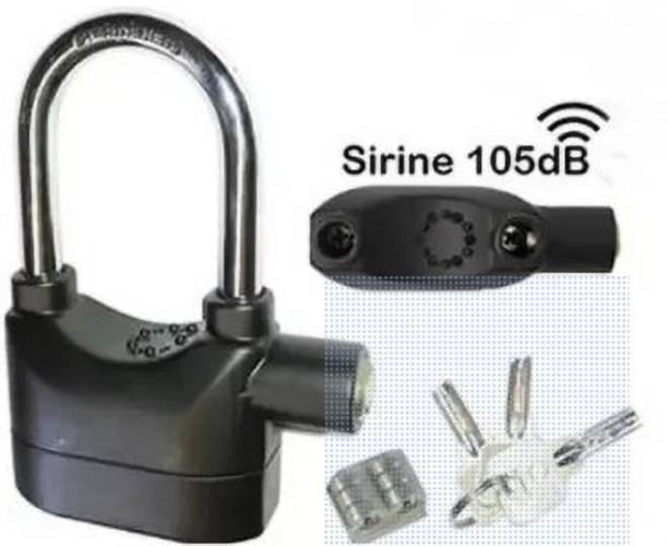 YogpriDeal High Quality Alarm Lock Padlock Anti-Theft Security System Door Safety Smart Door Lock