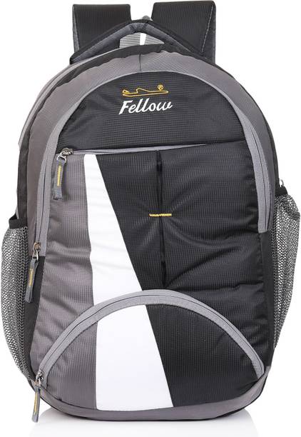 Large 45 L Laptop Backpack 20Inch unisex casual bag backpack college bag made with polyster in black colour