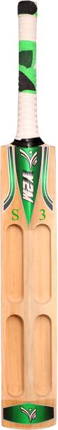 Y2M Best Quality 4 Capsule Scoop Bat , Design Bat For Tennis Ball S3 Kashmir Willow Cricket  Bat
