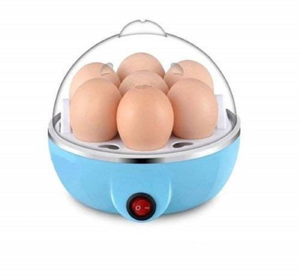 Z-one Electric 7 Egg Boiler Super Super one Stainless Steel 7 Egg Cooker, Boiler, Poacher Electric and Steamer with Tray 355 Egg Cooker (Multicolor, 7 Eggs) Egg Cooker