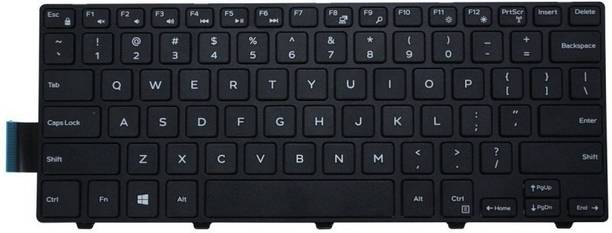 SellZone Laptop Keyboard For Dell Inspiron 14 3000 Series 3441 3442 3443 New Version Without Backlight Internal Laptop Keyboard (Black) Internal Laptop-size Laptop Keyboard Compatible with Desktop, Laptop, Mac