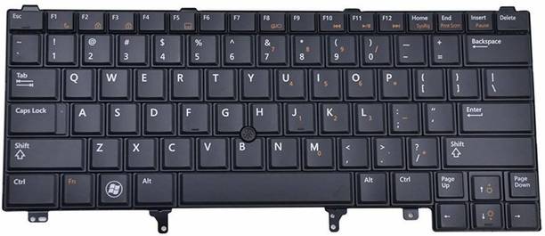 SellZone Laptop Keyboard For Latitude E5420 E6220 E6230 E6320 E6420 Latitude XT3 Internal Laptop-size Laptop Keyboard Compatible with Desktop, Laptop, Mac