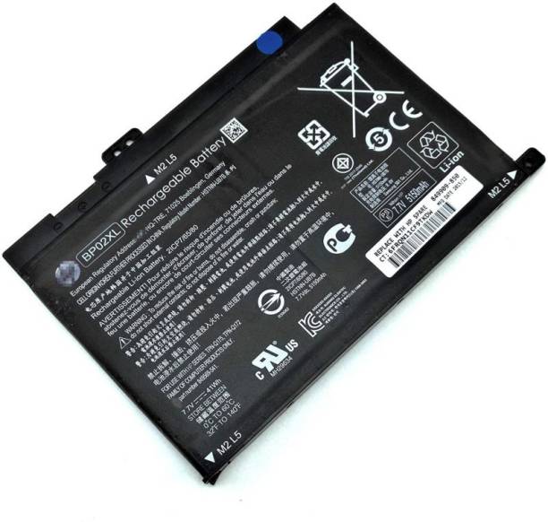 SellZone Replacement Laptop Battery Compatible For Hp Pavilion Notebook 15 15-au010wm bp02xl hstnn-ub7b 41wh Battery Pavilion 15-AU144TX 6 Cell Laptop Battery
