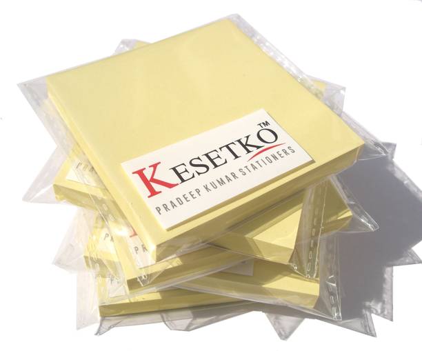 KESETKO Sticky Notes 500 Sheets Sticky Note Pads, Yellow 3 inch x 3 inch, 1 Colors