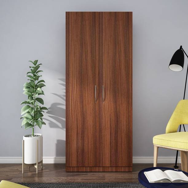 Woodbuzz Engineered Wood 2 Door Wardrobe