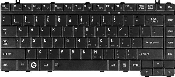 SellZone Laptop Keyboard For Toshiba Satellite L300 1A7 Laptop Keyboard Replacement Key