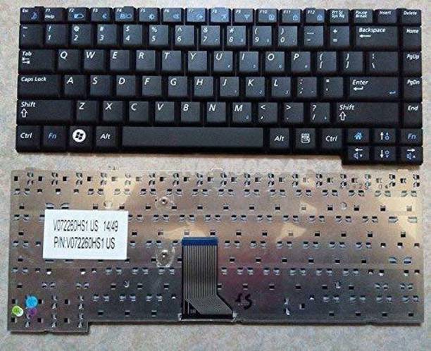 SellZone Laptop Keyboard For Samsung R60 R70 R58 P510 P560 R503 R505 R508 R509 R510 R560 Internal Laptop Keyboard (Black) Internal Laptop-size Laptop Keyboard Compatible with Desktop, Laptop, Mac