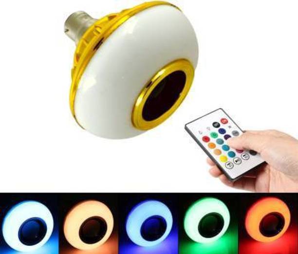 SAGEPL Smart B22 12 Watt LED RGB Bluetooth Music Light Bulb Lamp Speaker Wireless Smart Bulb