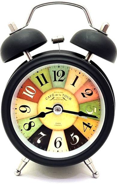 Art N Soul Analog Black Clock