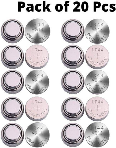 TONSY LR44 / AG13 / 357A / A76 / SR44 1.5v Button Cell  - Pack Of 20   Battery