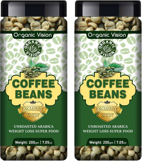 Organic Vision Unroasted Green Coffee Beans For Weight Loss Coffee Beans