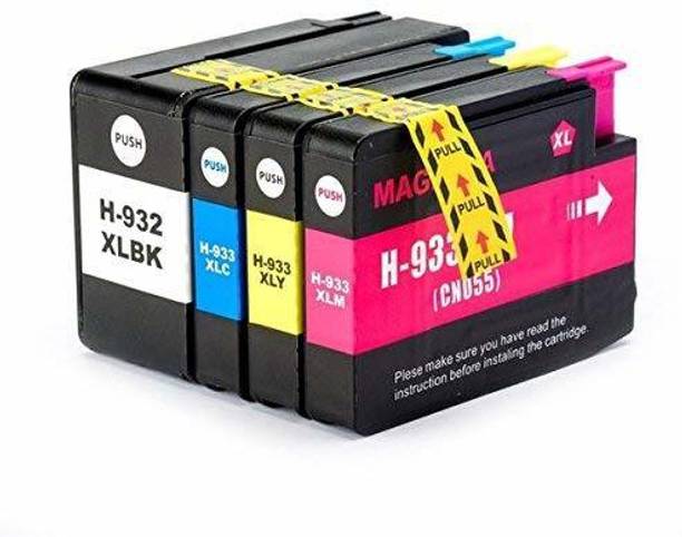 ST-SCANTER 932XL&933XL INK CARTRIDGE FOR Officejet 6700 6600 6100 7110 7610 7612 Black Ink Toner