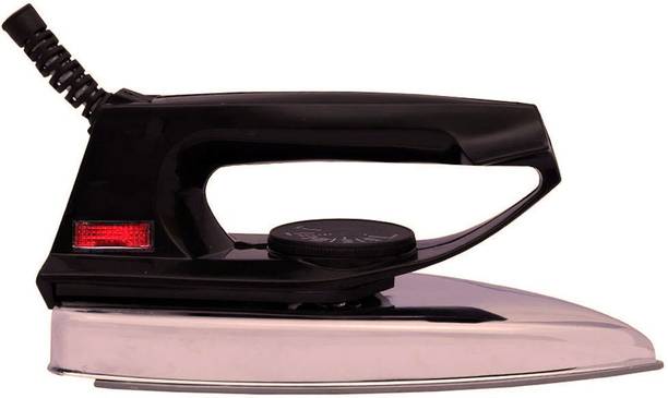 LE - EASE LITE Hot Selling 750W Iron Non Stick Coated ideal for your Home it use of energy to effectively Remove tough creases so that you get wrinkle-free clothes its Ergonomic Handle gives you a secure grip for a convenient ironing experience And easy to carry In Traveling Bag 7500 W Dry Iron
