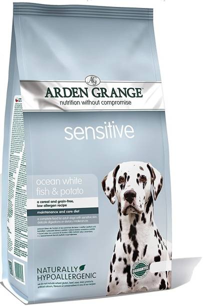 Arden Grange Arden Grange Sensitive Adult Dry Dog Food - Ocean White Fish and Potato Fish 2 kg Dry Adult Dog Food