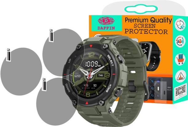 daffin Screen Guard for Huami Amazfit T-Rex Smartwatch