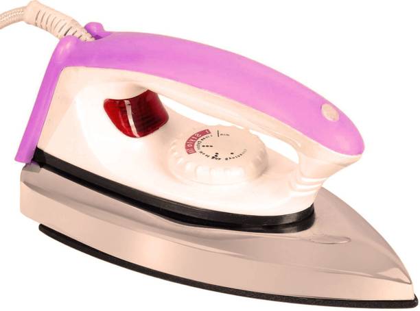 LE - EASE LITE Press Non-stick IRON 750W Press Look stunning and exude confidence in crisp Quick Heat Technology, and a 360-degree swivel cord for easy and Quick ironing of Different fabrics and garments.(Multi_color) 750 W Dry Iron