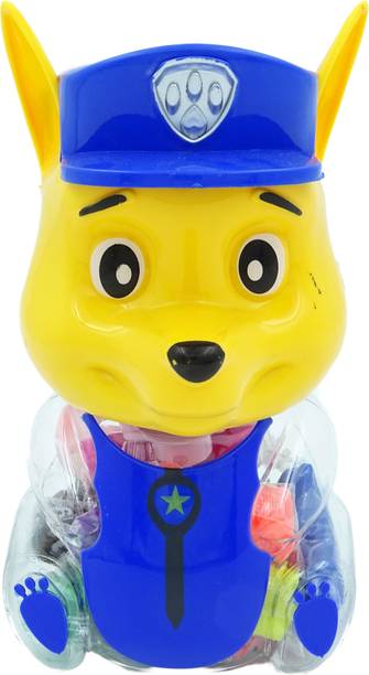 poksi PAW PETROL CLAY cum COIN BANK-CONTAINER INCLUDED|Clay Set for Kids Clay with Tools Different Colour Clay Toy for Kids Multicolour Clay DIY Ultra Light Modelling Bouncing Clay for Kids Multicolor Putty Toy
