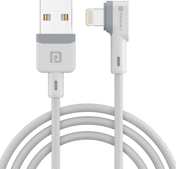 Portronics Lightning Cable 3 A 1.2 m Konnect L