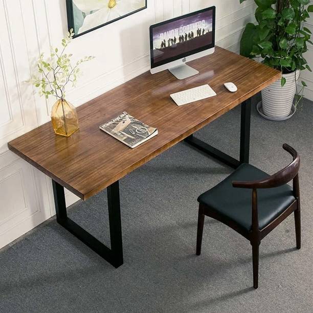 Worldwood Student reading writing multipurpose Solid Wood Study Table