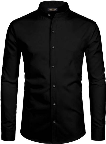 Chinese Collar Shirts - Buy Chinese Collar Shirts online at Best Prices ...