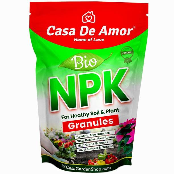 कैसा डे अमोर Organic NPK Bio Fertilizer Granules, Perfect to Use on All Plants मिट्टी की खाद