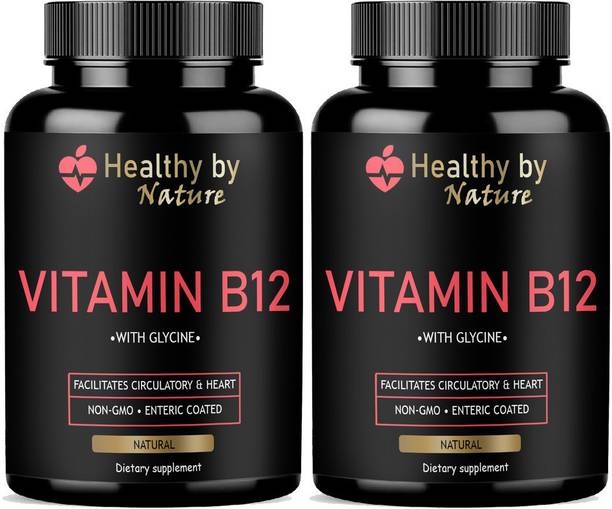 Healthy By Nature Organic B Complex Vitamins B12 and Biotin
