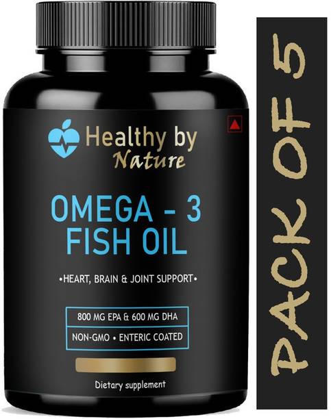 Healthy By Nature Premium Fish Oil (Triple Strength) With 1000Mg Omega 3 (Premium)