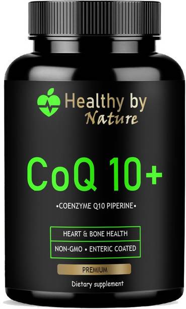 Healthy By Nature 120mg Coenzyme Q10 Capsules with Piperine Ultra