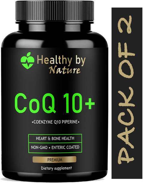 Healthy By Nature 120mg Coenzyme Q10 Capsules with Piperine (Advanced)