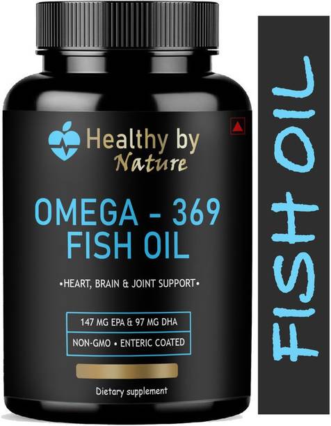 Healthy By Nature Ultra Fish Oil (Triple Strength) With 1000Mg Omega 369 (Natural)