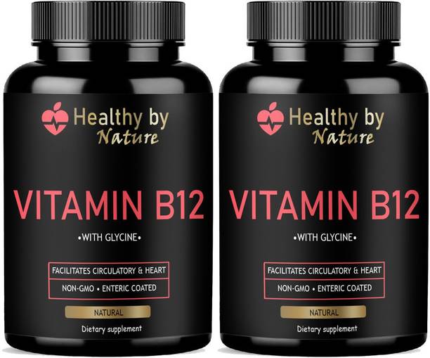 Healthy By Nature Nutrition Organic B Complex Vitamins B12 and Biotin Advanced