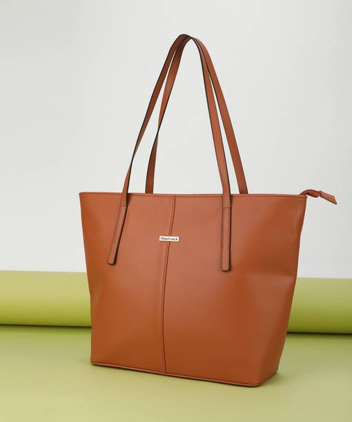 Women Tan Shoulder Bag - Extra Spacious