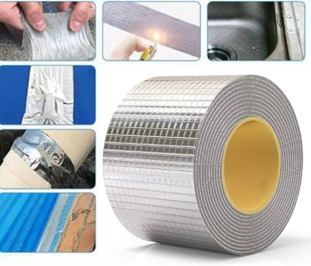 HomeFast Aluminum Foil Butyl Waterproof Rubber Tape Adhesive