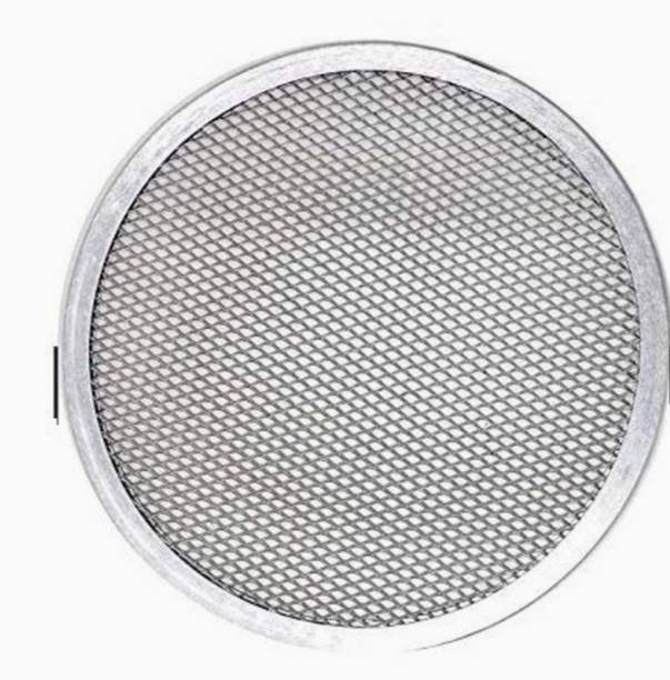 Peppa world DKPJ 2 Pieces of Pizza screen jali in 6 Inch in clear and silver color Pizza Maker