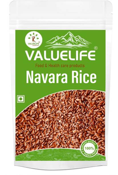 वैल्यू लाइफ नवारा चावल भूरा (मध्यम दाना)